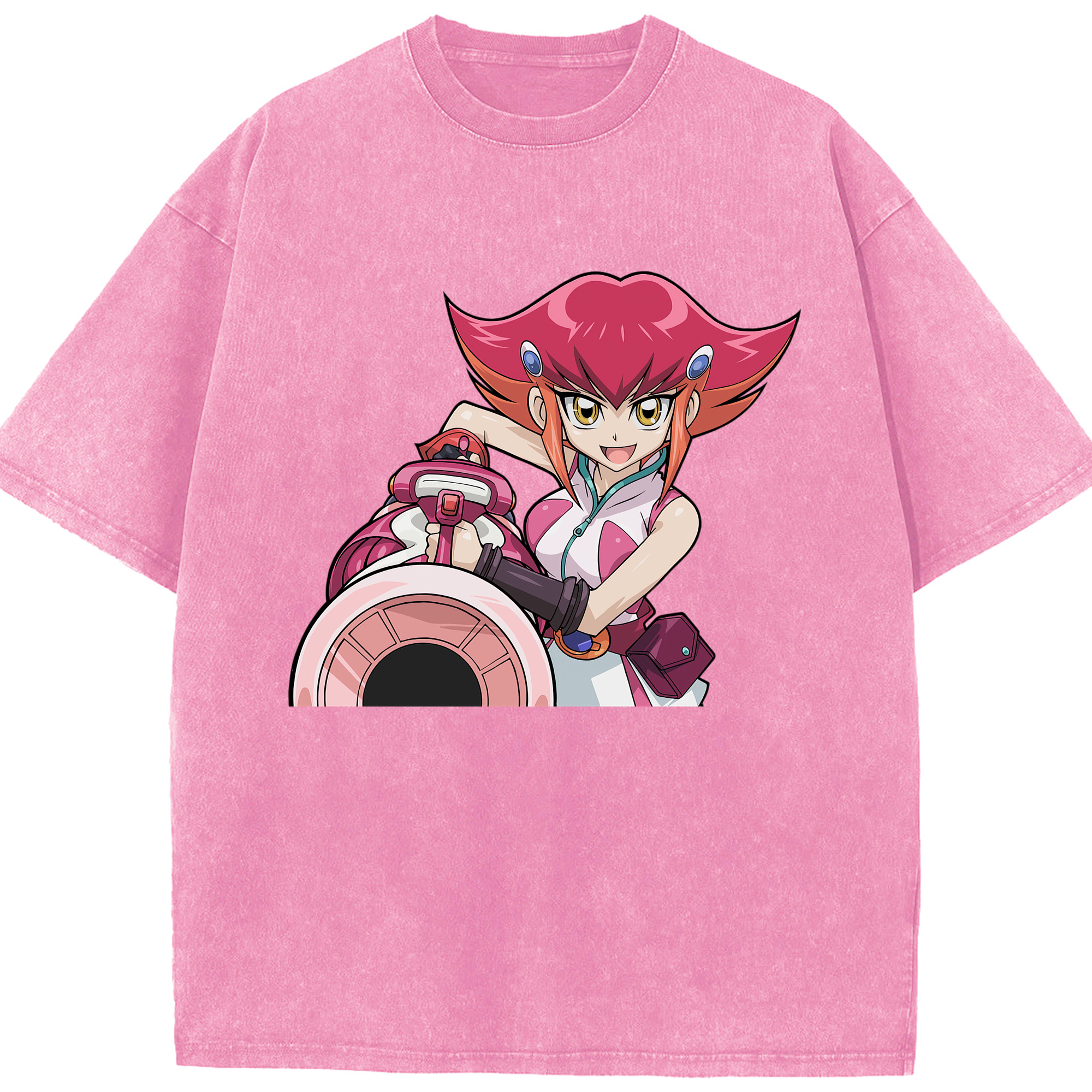 （画像用） 遊☆戯☆王 Yu-Gi-Oh! 綿100% ヴィンテージ風 半袖Tシャツ（フロントプリント）